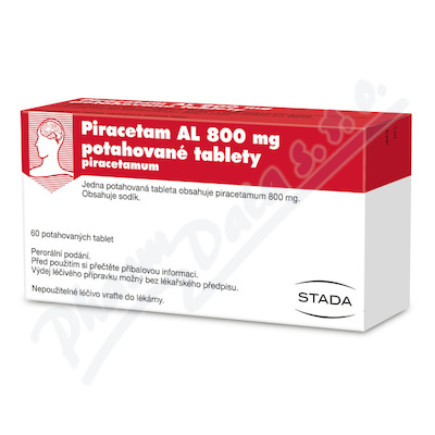Piracetam AL 800 mg 60 potahovaných tablet