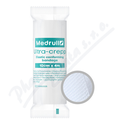 Medrull Ultra-crepp Elastické obinadlo Nesterilní 10cmx4m