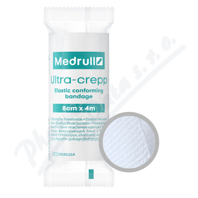 Medrull Ultra-crepp Elastické obinadlo Nesterilní 8cmx4m