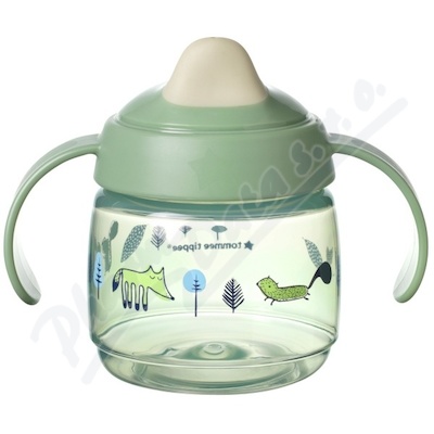 Tommee Tippee Netekoucí Hrnek 190ml 4m+ Zelený
