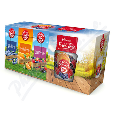 Teekanne Premium Fruit teas 3x20 sáčků Dárkové balení s hrnkem