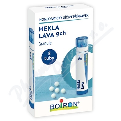 Hekla lava 9CH granule 4 g 3 tuby
