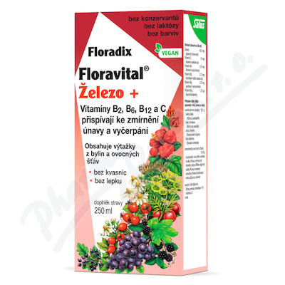 Salus Floravital železo + 250 ml