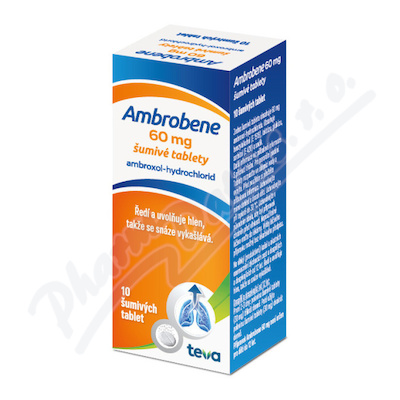 Ambrobene 60 mg 10 šumivých tablet