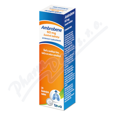 Ambrobene 60 mg 20 šumivých tablet