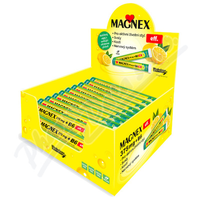Magnex 375mg +B6 18x20 šumivých tablet