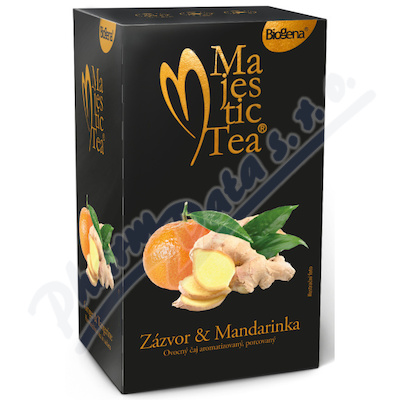 Biogena Majestic tea zázvor a mandarinka 20x2.5g