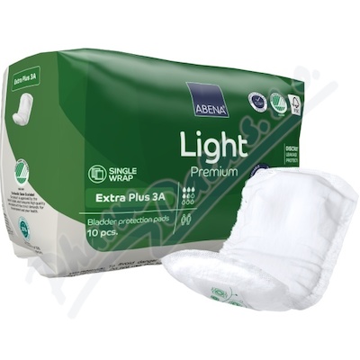 Abena Light Extra Plus 3a vložky absorpční, 650ml,10ks