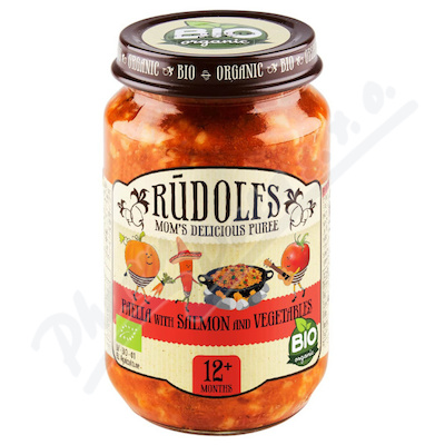 Rudolfs Paella s lososem a zeleninou Bio 190 g