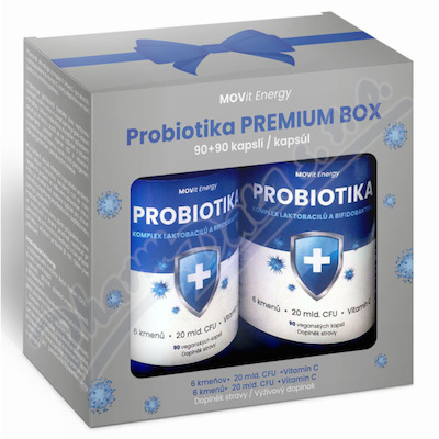 MOVit Probiotika Premium Box 90+90 kapslí