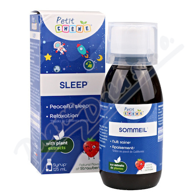 Petit Chéne Sleep 125ml dětský sirup pro podporu spánku