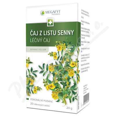 Čaj z listu senny léčivý čaj 20 sáčků