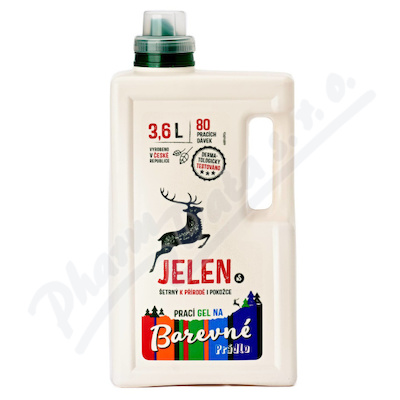 Jelen Prací Gel Na Barevné Prádlo 3.6l