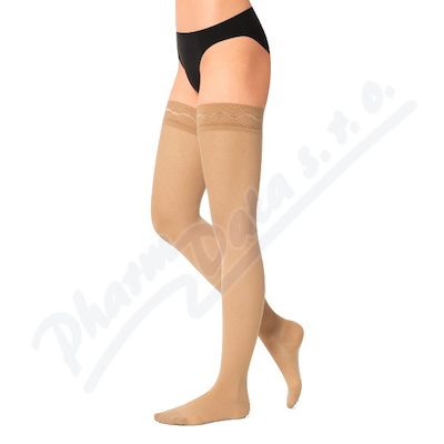 Relax Premium Stehenní punčochy vel.L light nude