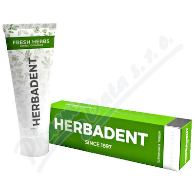 Herbadent Bylinná zubní pasta fresh herbs 75g