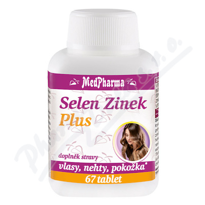 Medpharma Selen zinek plus 67 tablet