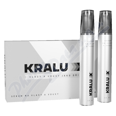 Kralux Sérum na vlasy a vousy 2x15 ml