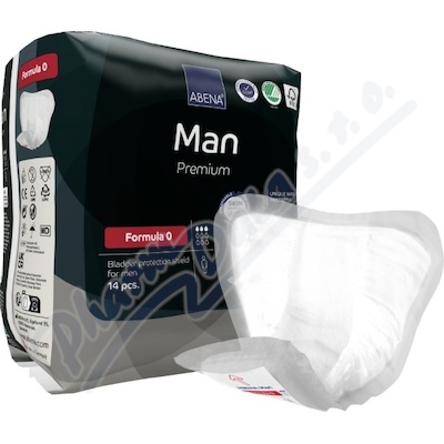 Abena Man Premium formula 0 vložky absorpční pro muže 14 ks