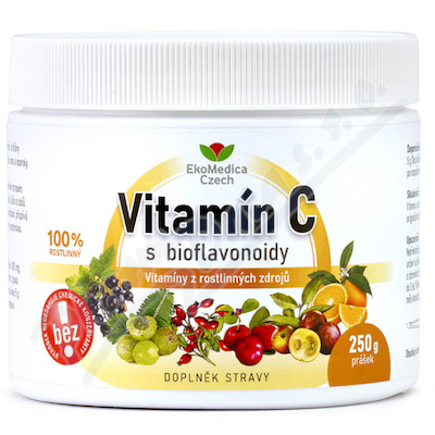 Ekomedica Vitamín C s bioflavonoidy 250 g