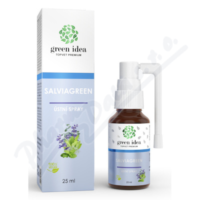 Green Idea Salviagreen ústní spray 25 ml