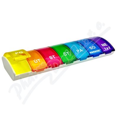 Dávkovač Na Léky Anabox 1x7 Duha