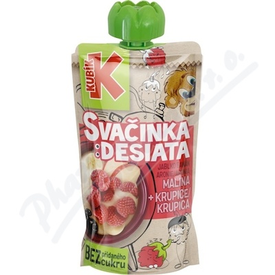 Kubík Svačinka Jablko, banán, aronie, malina a krupice 100 g