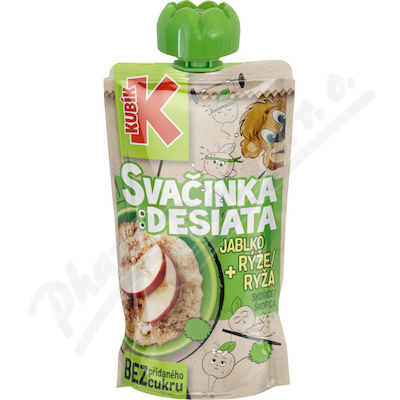 Kubík Svačinka jablko, rýže, skořice 100 g