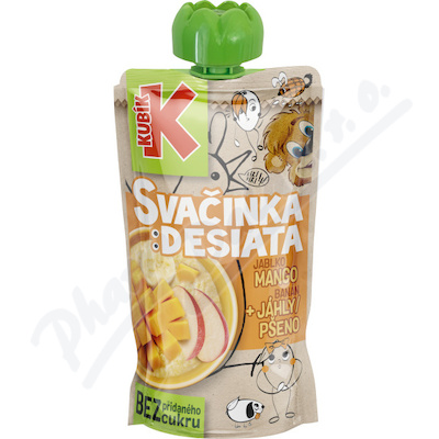 Kubík Svačinka jablko, mango, banán a jáhly 100 g