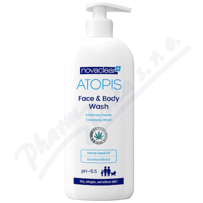Biotter Nc Atopis mycí gel na obličej a tělo 500 ml