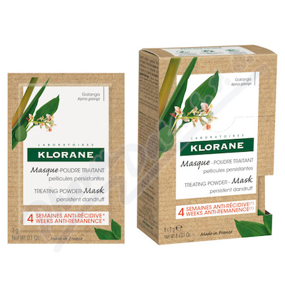 Klorane Maska na vlasy s galangalem 8x3 g