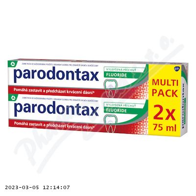 Parodontax Fluoride zubní pasta 2x75 ml