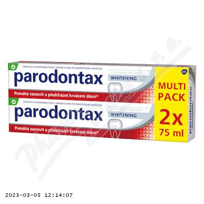 Parodontax Whitening zubní pasta 2x75 ml