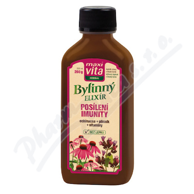 Maxi Vita Herbal Bylinný elixír posílení imunity 200 ml