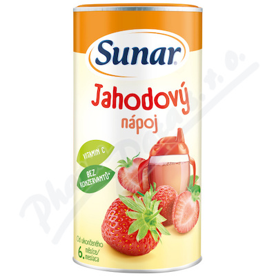Sunar Rozpustný nápoj jahodový 200 g
