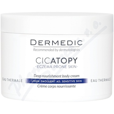 Dermedic Linum Emolient Cicatopy tělový krém 225 ml
