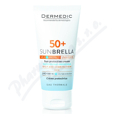 Dermedic Sunbrella Ochranný krém na opalování SPF 50+ pro mastnou a smíšenou pleť 50 g