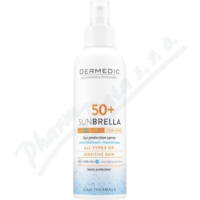 Dermedic Sunbrella Ochranné mléko na opalování ve spreji SPF50+ 150 ml