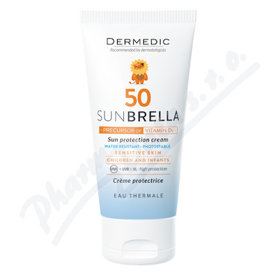 Dermedic Sunbrella Baby Ochranný pleťový krém SPF50+ od narození 50 g