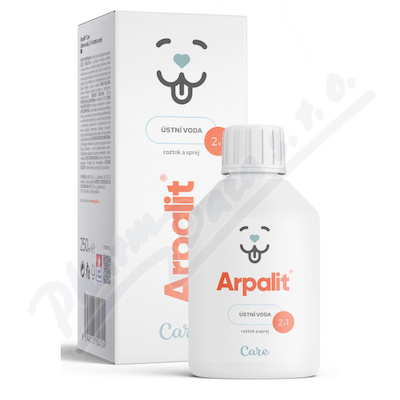 Arpalit Care ústní voda 2v1 roztok a sprej 250 ml
