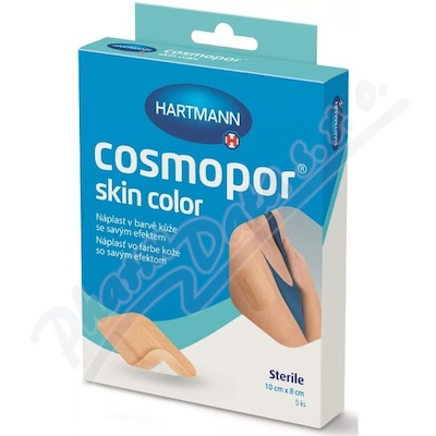 Hartmann Cosmopor Skin color 10x8 cm 5 kusů