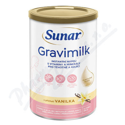 Sunar Gravimilk vanilka 450 g