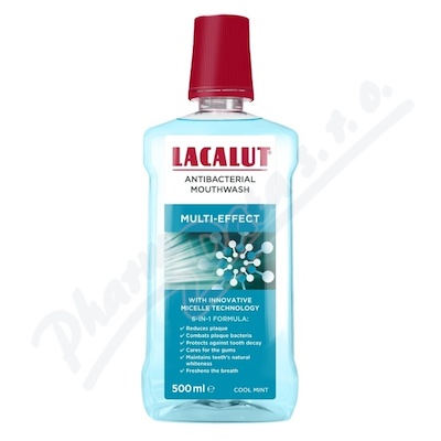 Lacalut Multi effect micelární ústní voda 500 ml