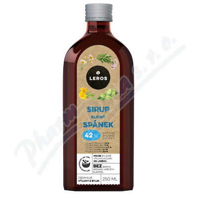 Leros Klidný spánek sirup 250 ml