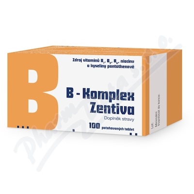 Zentiva B-komplex 100 potahovaných tablet