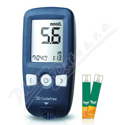 Sd Codefree Glukometr kompletní set