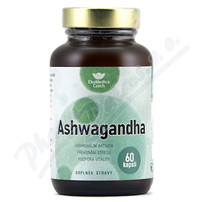 Ashwagandha 60 kapslí Ekomedica