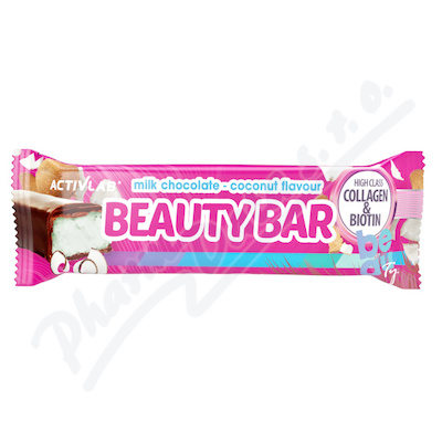 ActivLab Beauty Bar mléčná čokoláda a kokos 50 g