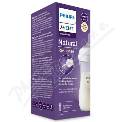 Avent Natural Response láhev 260 ml 1m+