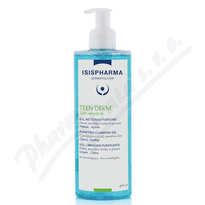 Isispharma Teen Derm gel sensitive 400 ml