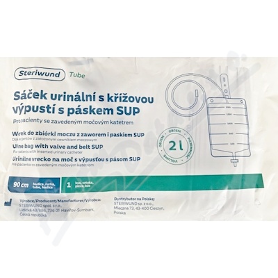 Steriwund Sáček urinální s křížovou výpustí 2000 ml 1 kus